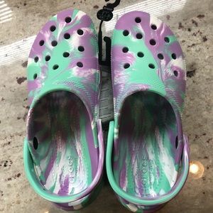 Women's Classic Platform Clog Marbled